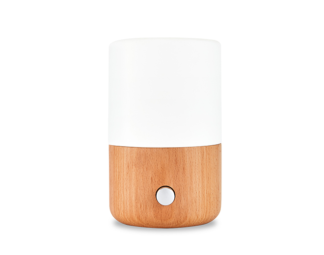 Emma-Glass Waterloze etherische olienevel met licht